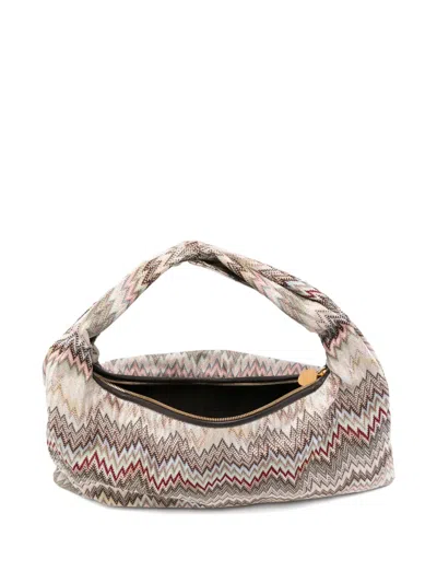 Missoni Zigzag-pattern Tote Bag In Multi