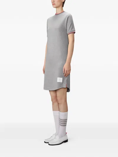 DOLMAN 珠地布迷你T恤式连衣裙