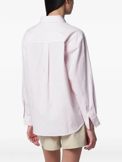 Dunst 스트라이프 셔츠 In Neutral