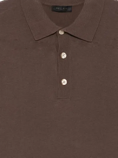 Outfit 반소매 폴로 셔츠 In Brown