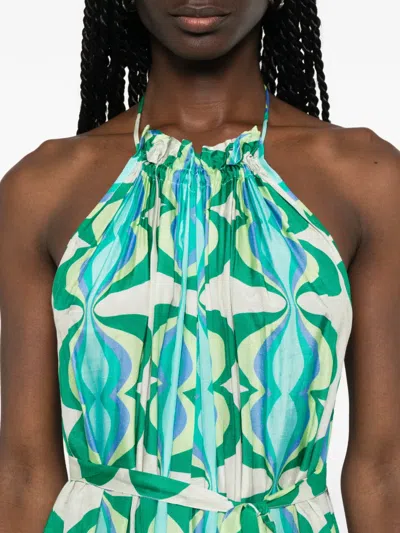 Sundress 소피 프린트 홀터 넥 점프수트 In Multi