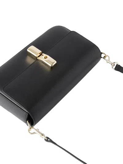 Furla 이리드 스몰 레더 크로스 백 In Black