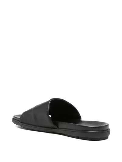 Sergio Moretti Firenze 블랙 샌들 In Black