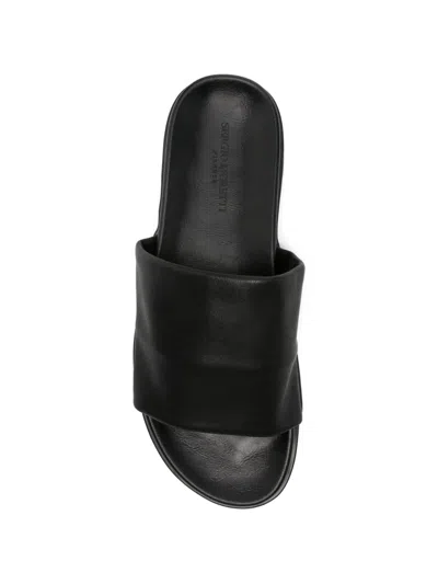 Sergio Moretti Firenze 블랙 샌들 In Black