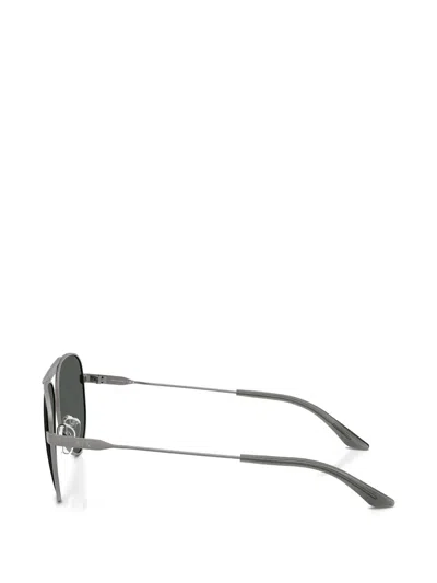 Armani Exchange Pilot-frame Double-bridge Sunglasses
