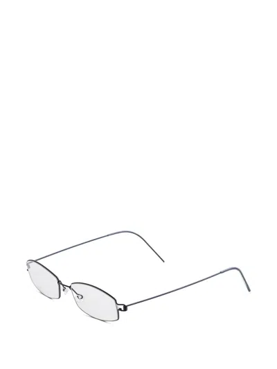 Lindberg 홀거 기하학 프레임 안경 In Multi