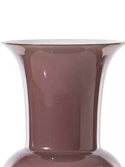 Venini Opalino Vase In Multi