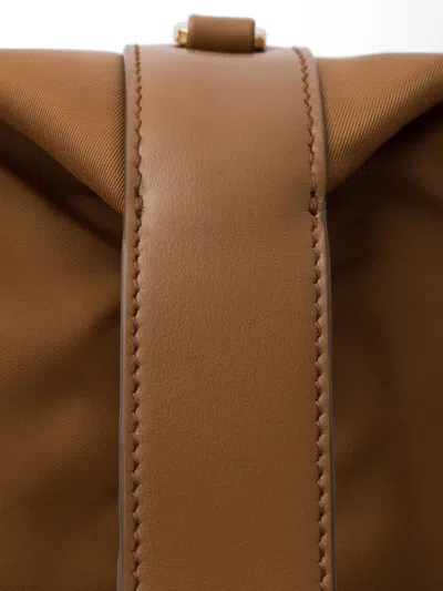 Prada 리나일론 미니 백 In Brown