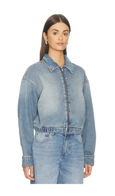 Abrand Denim Jacket In Blue