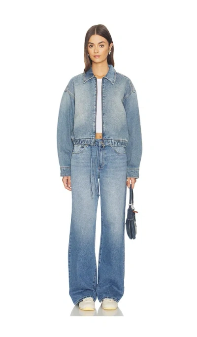 Abrand Denim Jacket In Blue