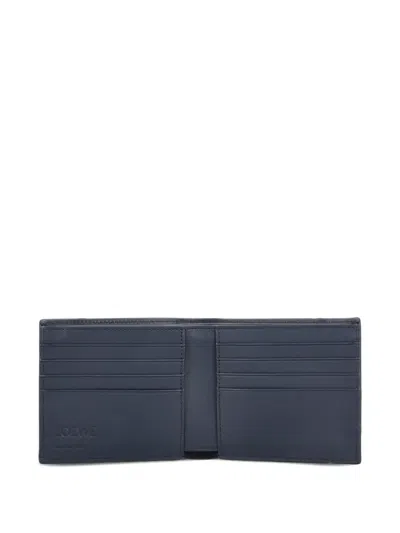 Loewe Puzzle Leather Wallet In Multi