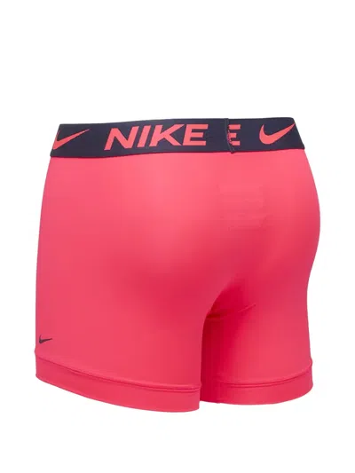 Nike Logo-waistband Boxer Briefs In Multi