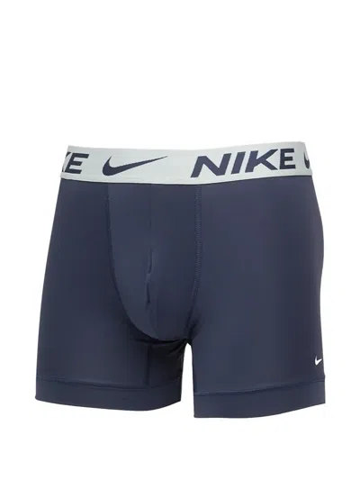 Nike Logo-waistband Boxer Briefs In Multi