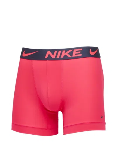 Nike Logo-waistband Boxer Briefs In Multi