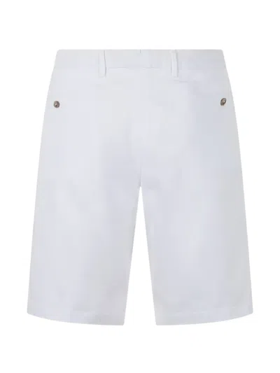 Fedeli Button-fastening Bermuda Shorts In White