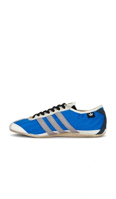 Adidas Originals Blue Song For The Mute Edition Tokyo Sneakers In Animal Print