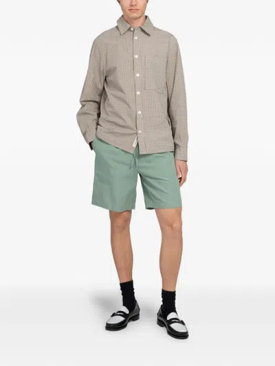 Minimum Atlas Drawstring Shorts In Green