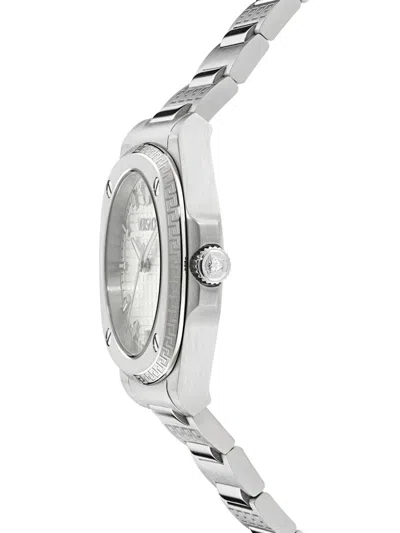 Versace Greca Pulse 36mm Watch In Metallic