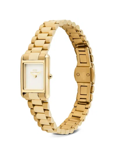 Daniel Wellington Mini Bound Rectangular 25.9mm Watch In Gold