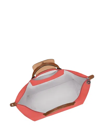 Longchamp 라지 르 플리아쥬 오리지널 토트 백 In Red