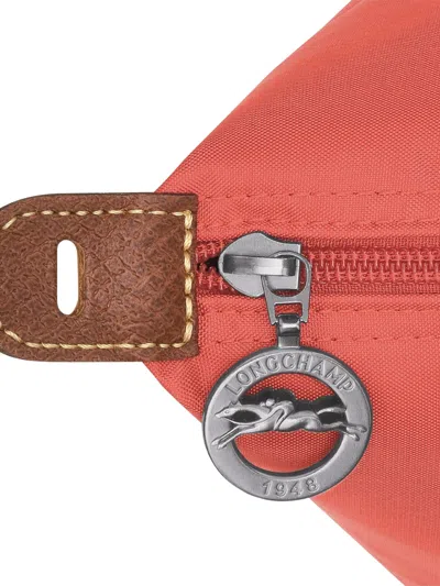 Longchamp 라지 르 플리아쥬 오리지널 토트 백 In Red