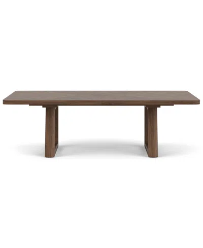 Macy's Amelie Rectangular 7-piece Wood Dining Set (table And 6 Wood Chairs)