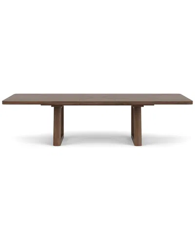 Macy's Amelie Rectangular 7-piece Wood Dining Set (table And 6 Wood Chairs)