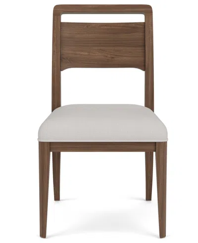 Macy's Amelie Rectangular 7-piece Wood Dining Set (table And 6 Wood Chairs)