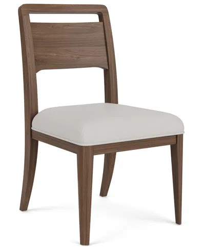 Macy's Amelie Rectangular 7-piece Wood Dining Set (table And 6 Wood Chairs)