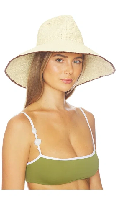 Janessa Leone Waverly Hat In Neutral