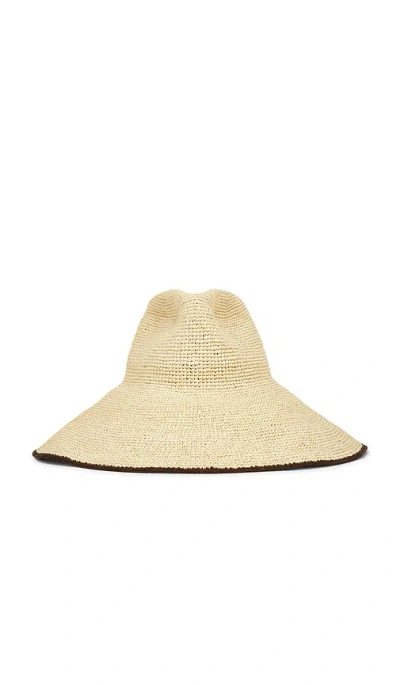 Janessa Leone Waverly Hat In Neutral