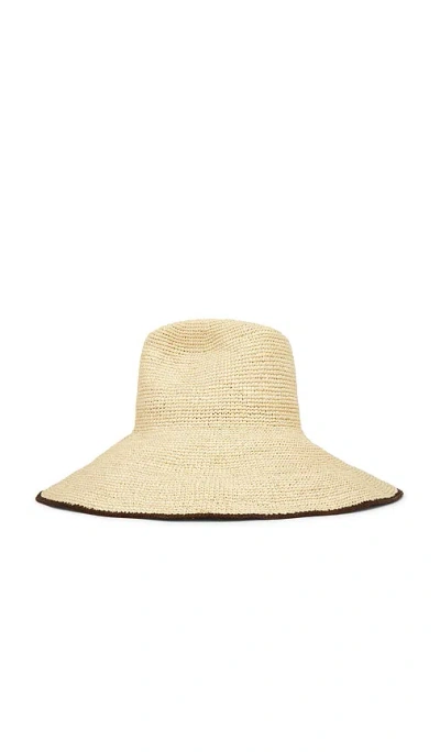 Janessa Leone Waverly Hat In Neutral