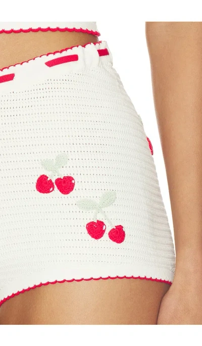 Loveshackfancy Nandie Short In White