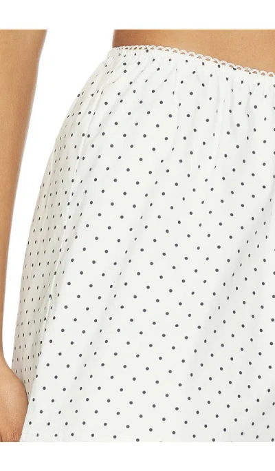 Weworewhat Pull On Mini Skirt In White