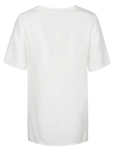 P.a.r.o.s.h Parosh Silk Blouse In White