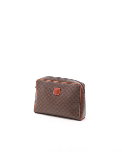 Celine Céline Macadam Pouch In Pattern