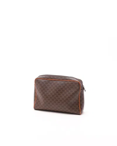 Celine Céline Macadam Pouch In Pattern