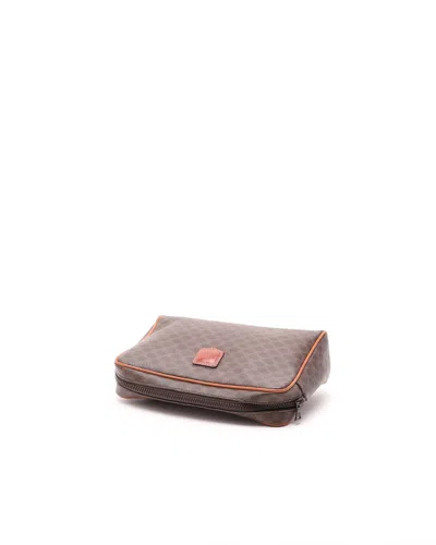 Celine Céline Macadam Pouch In Pattern