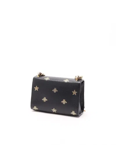 Gucci Small Bee Padlock Bag In Pattern