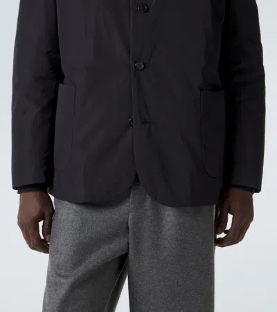 Jil Sander Padded Jacket In Black