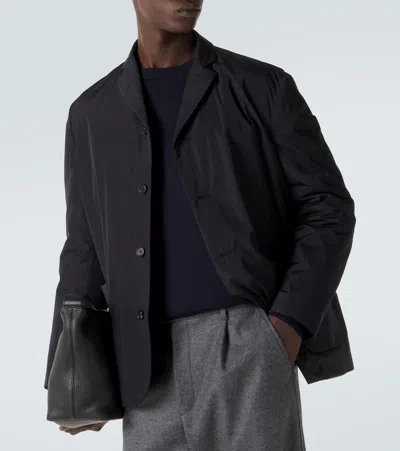 Jil Sander Padded Jacket In Black