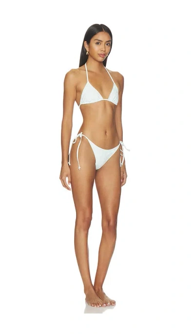 Loveshackfancy Harbor Bikini In White
