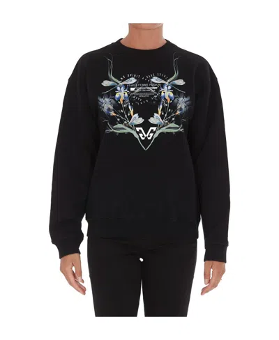 Givenchy Pattern Printed Hoodie In Black