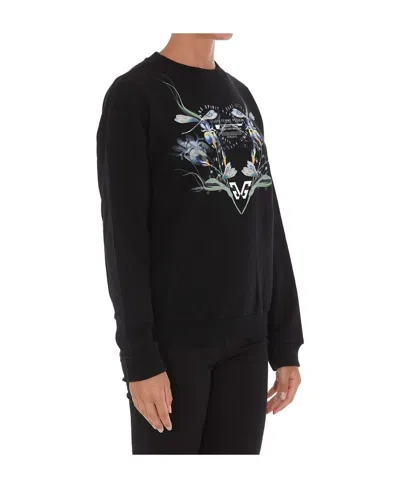 Givenchy Pattern Printed Hoodie In Black