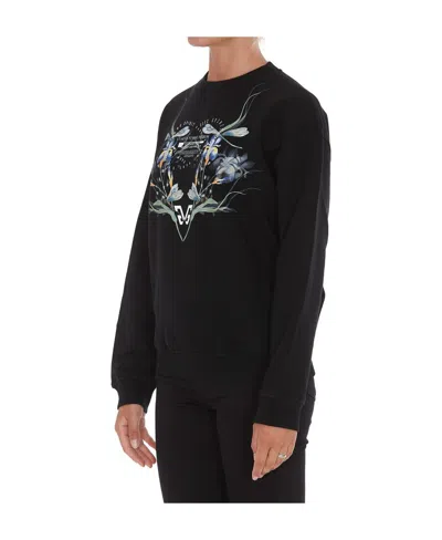 Givenchy Pattern Printed Hoodie In Black