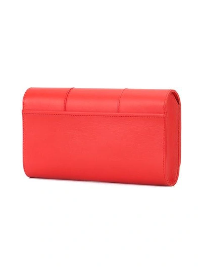 Shop Perrin Paris Hand Holster Wallet In Red