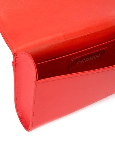 Shop Perrin Paris Hand Holster Wallet In Red