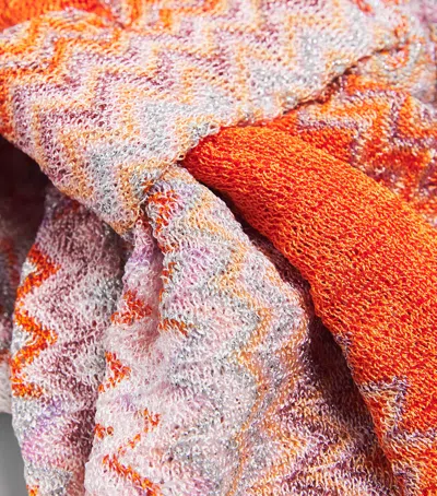 Missoni Zigzag Scrunchie In Multi