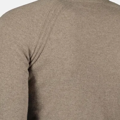 K-way Beige Crew Neck Sweater In Multi