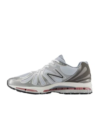 New Balance Mens Dark Silver Metallic Gra Abzorb 1890 Mesh Trainers In Gray